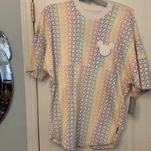 Disney rainbow icon jersey